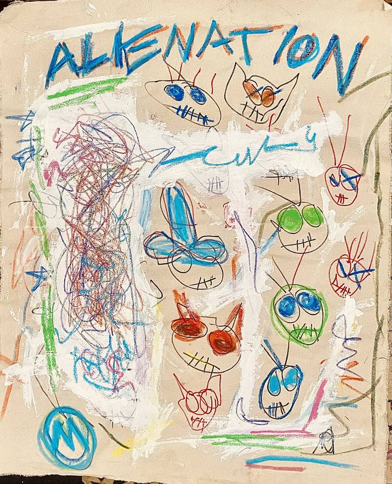 Print of Abstract Expressionism Graffiti Paintings by Dominic Massaro