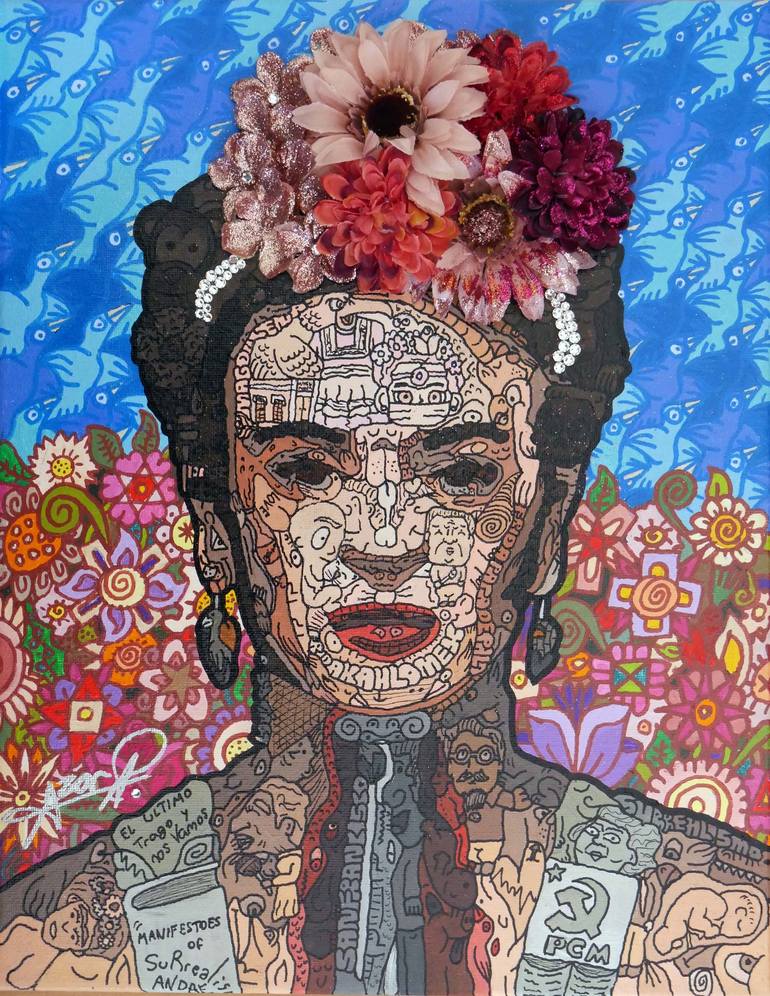 Frida Kahlo Painting by Sr Toony | Saatchi Art