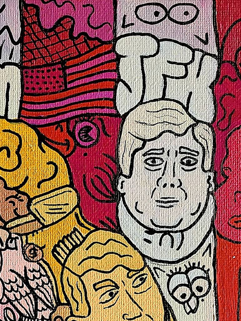 Original Pop Art Pop Culture/Celebrity Painting by Sr Toony