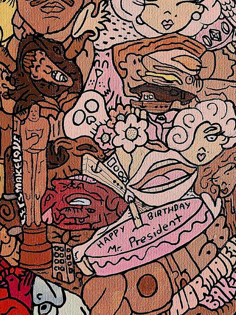 Original Pop Art Pop Culture/Celebrity Painting by Sr Toony
