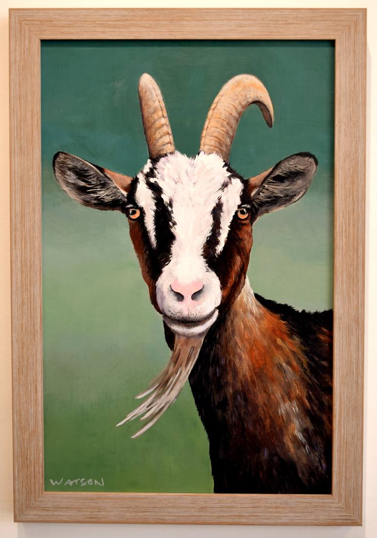 Original Contemporary Animal Painting by Carey Watson