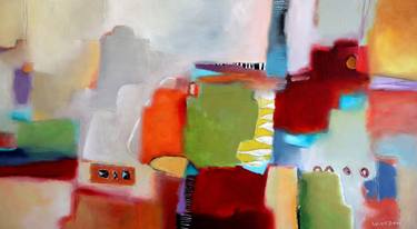Original Abstract Painting by Carey Watson