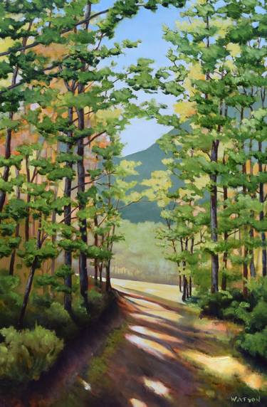 Original Fine Art Landscape Paintings by carey watson