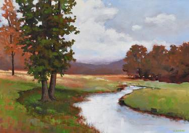 Original Fine Art Landscape Paintings by carey watson