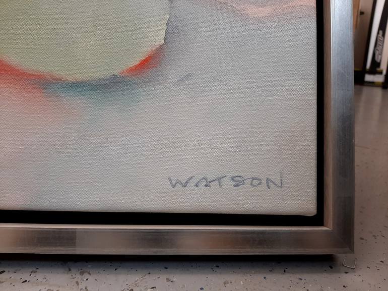 Original Fine Art Abstract Painting by carey watson