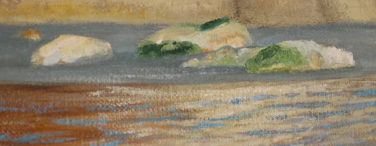 Original Realism Seascape Painting by Benoît Moreau