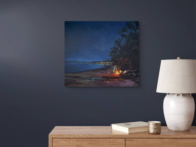 Original Realism Seascape Painting by Sara Roberts