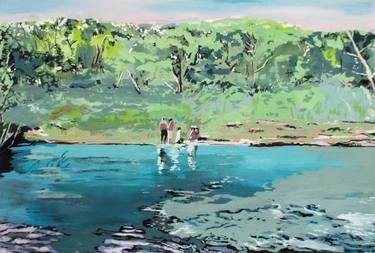 Print of Figurative Landscape Paintings by Sara Roberts