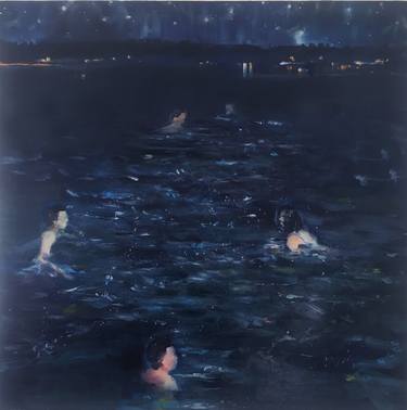 Print of Figurative Seascape Paintings by Sara Roberts