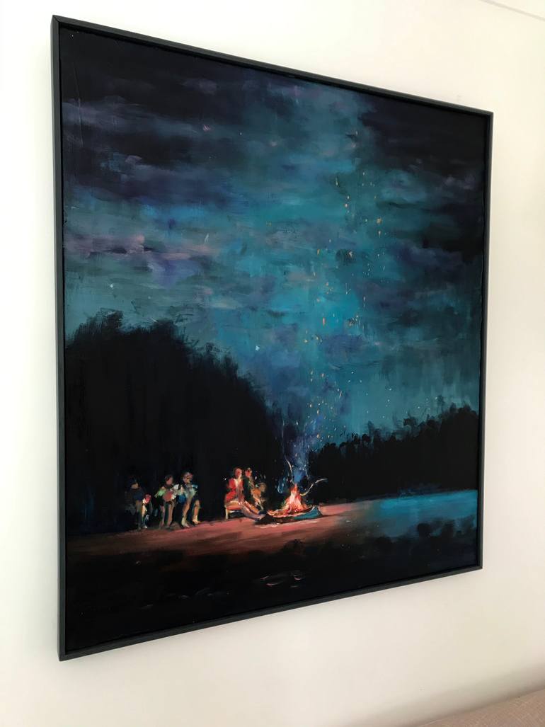 Original Figurative Landscape Painting by Sara Roberts
