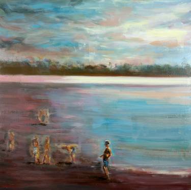 Print of Abstract Beach Paintings by Sara Roberts