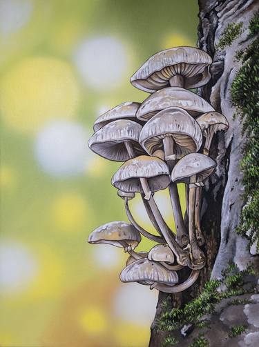 Original Classicism Botanic Paintings by Alice Asnaghi
