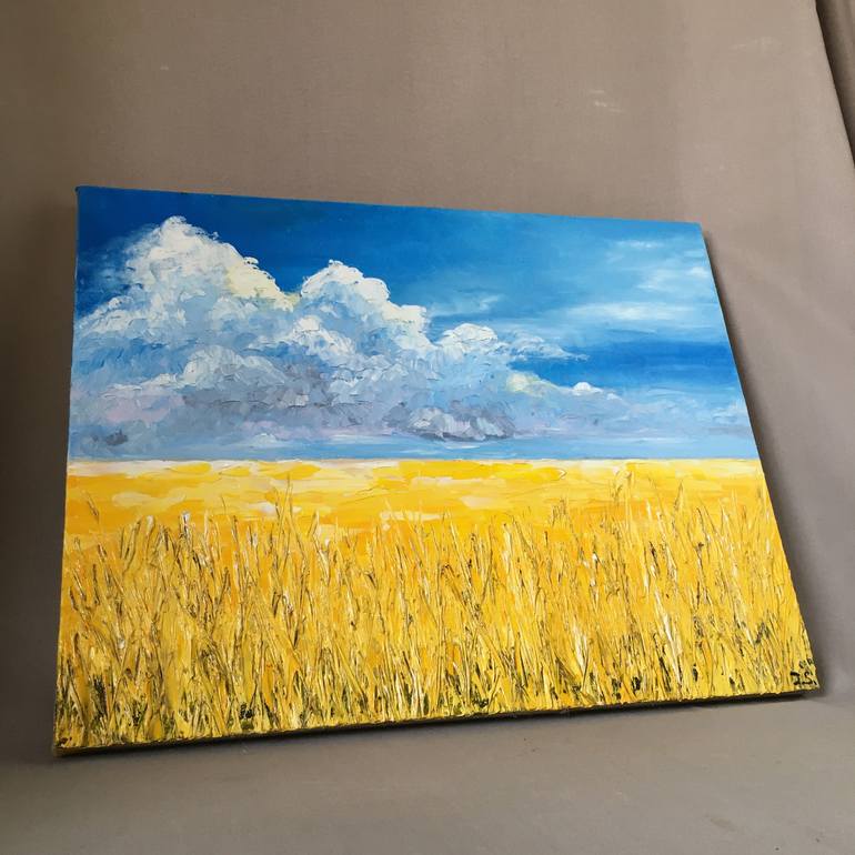 Original Impressionism Landscape Painting by Julia Muraveva