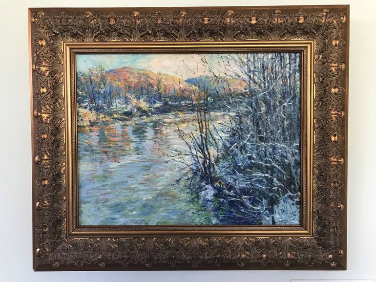 Original Impressionism Landscape Painting by Steven Hagy