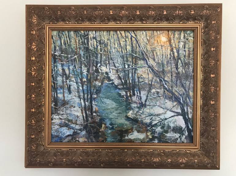 Original Impressionism Landscape Painting by Steven Hagy