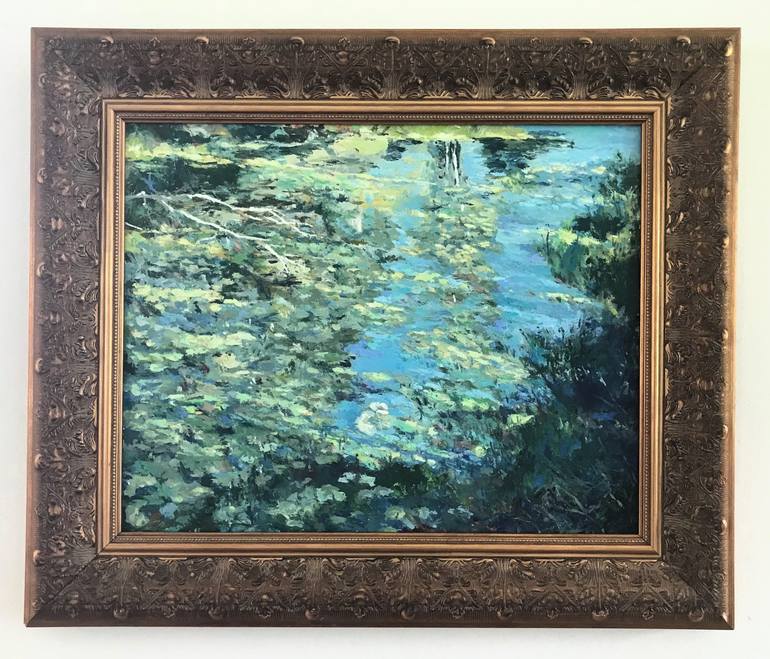 Original Impressionism Landscape Painting by Steven Hagy