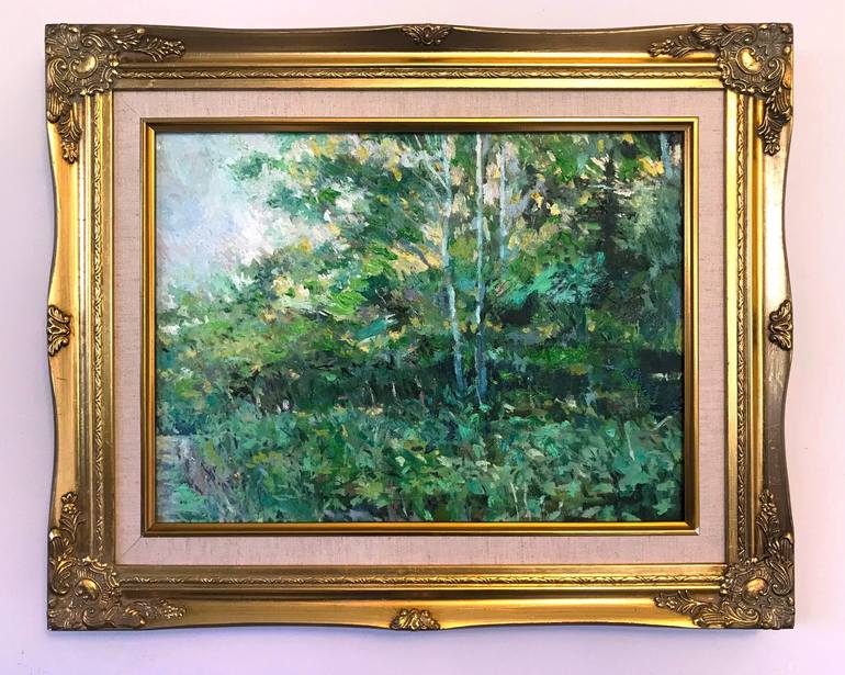 Original Impressionism Landscape Painting by Steven Hagy