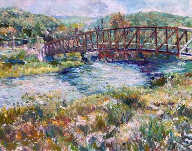 "The Mansion House Bridge over Lehigh River, Jim Thorpe, PA" thumb