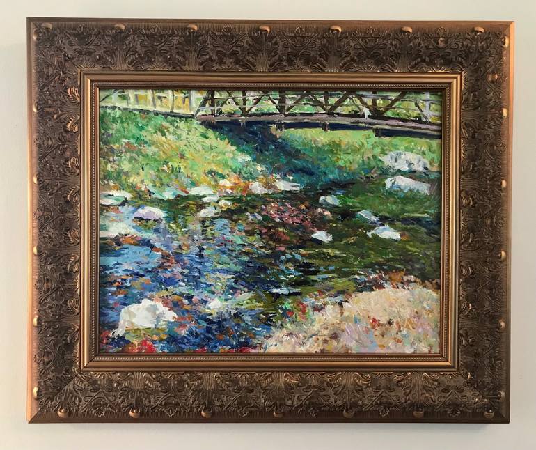 Original Impressionism Landscape Painting by Steven Hagy