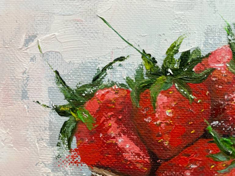 Original Fine Art Food Painting by Olga Remmer