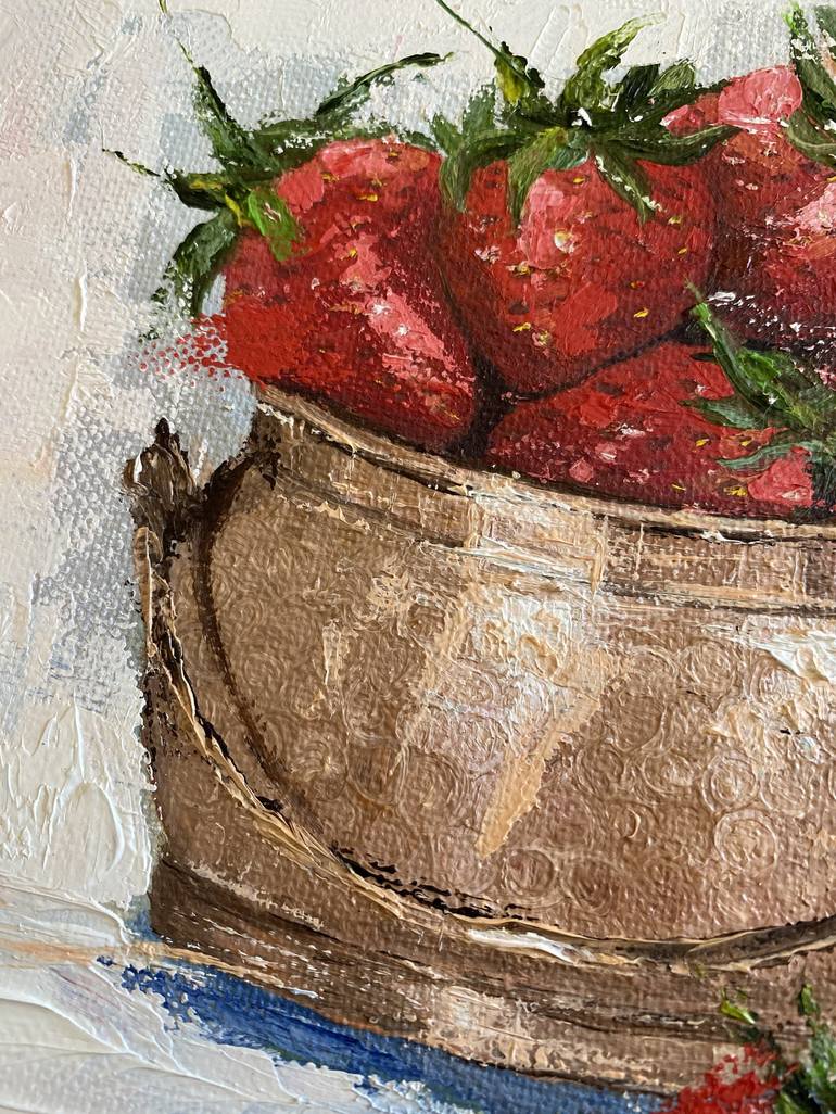 Original Fine Art Food Painting by Olga Remmer