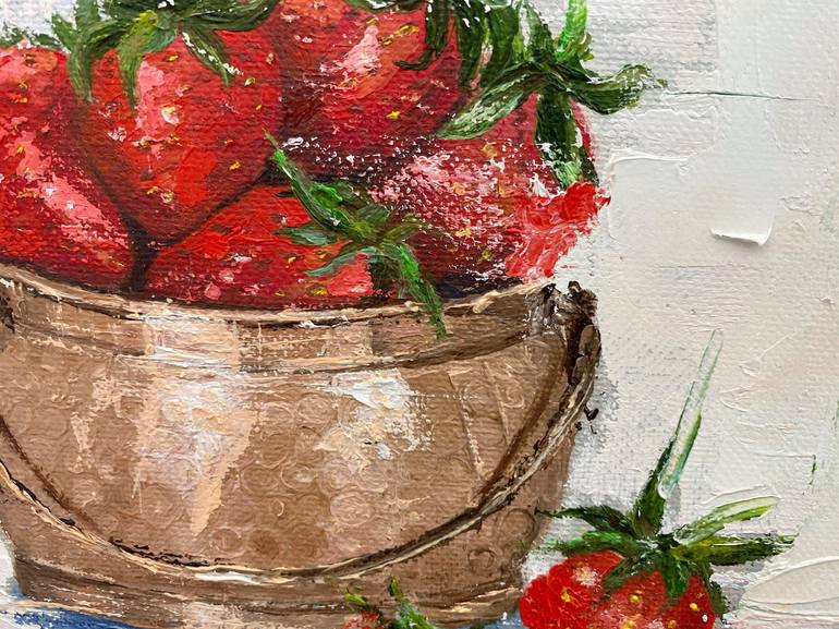 Original Fine Art Food Painting by Olga Remmer