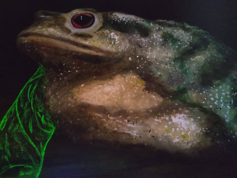 Original Conceptual Animal Painting by Joaquin Lurod