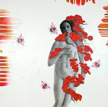 Print of Body Collage by Susana Carvalho