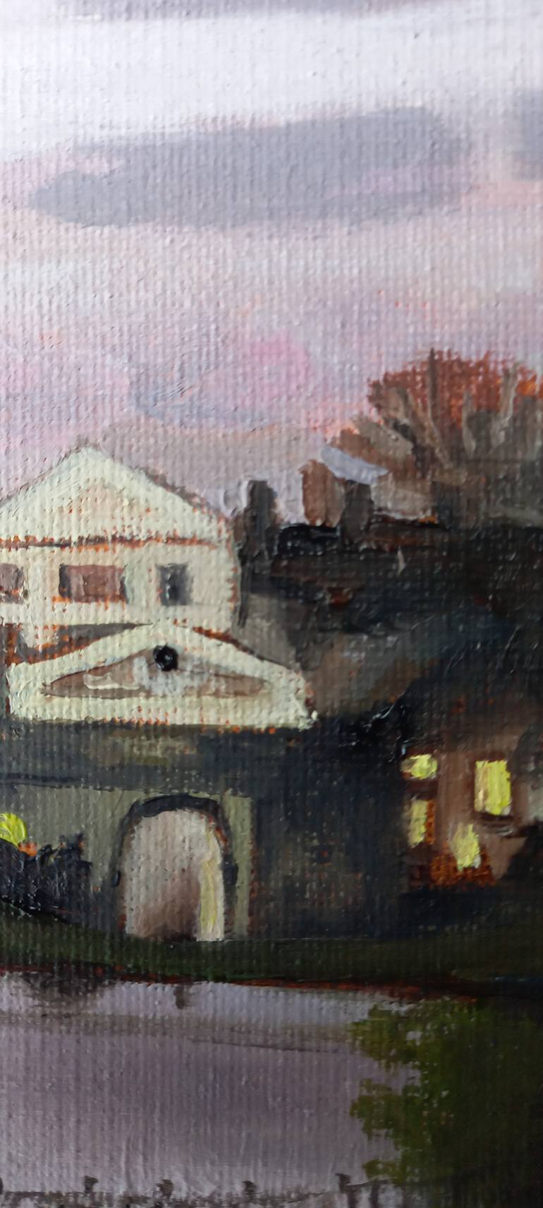 Original Figurative Landscape Painting by Lisa Punter
