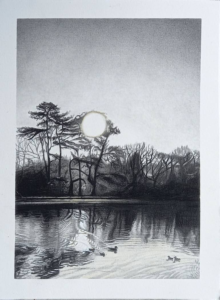 Reflections 6 Drawing by Lisa Punter | Saatchi Art India