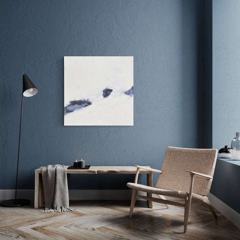 Original Abstract Expressionism Abstract Painting by Tif Wolf