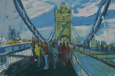 Print of Expressionism Cities Paintings by Ian Dolwin