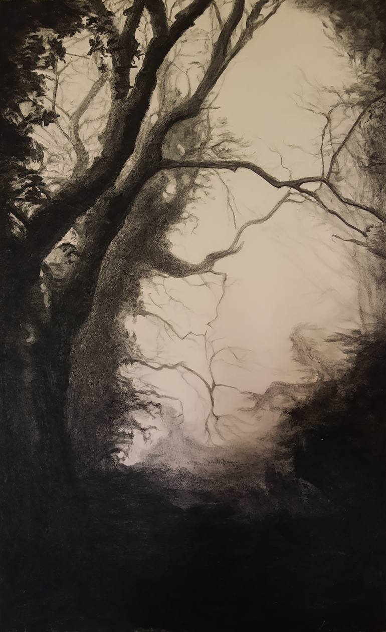 Original Other Landscape Drawing by Milan Kacevski