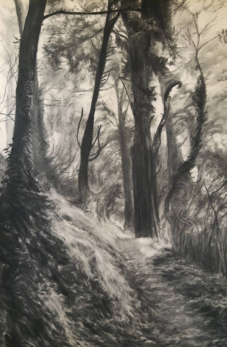 Original Other Landscape Drawing by Milan Kacevski