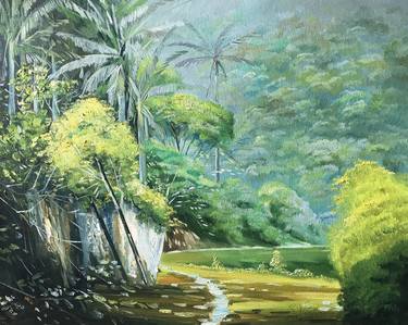Original Fine Art Landscape Paintings by weixue Luo