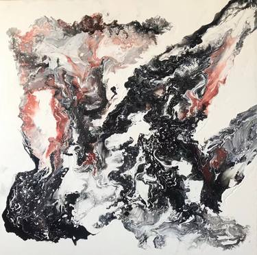 Original Abstract Paintings by weixue Luo