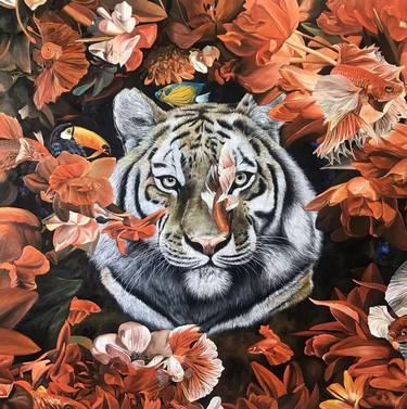Original Conceptual Animal Paintings by weixue Luo