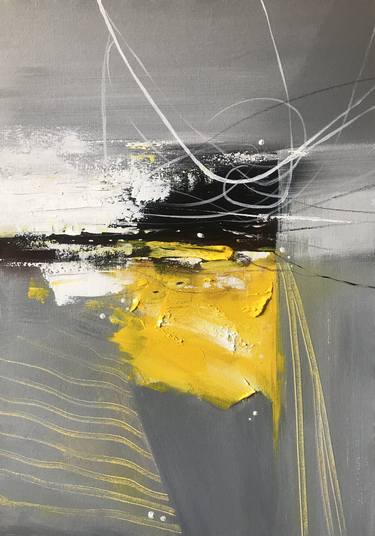 Original Abstract Paintings by weixue Luo