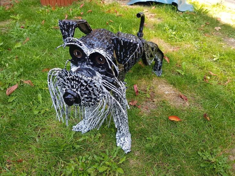 Original Other Animal Sculpture by Roadrageart Recycle Car Parts  Art