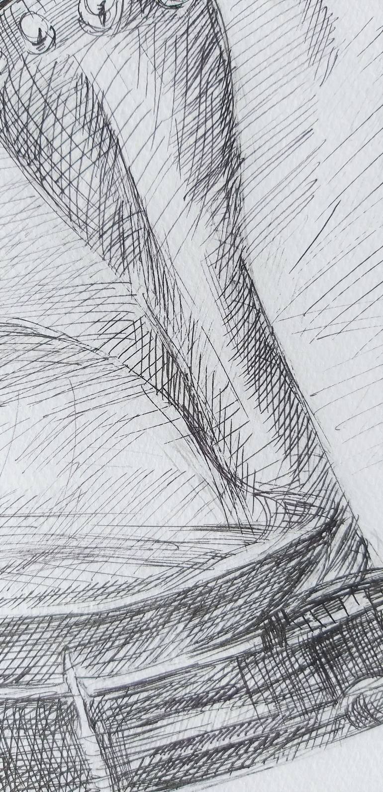 Original Abstract Music Printmaking by Consuela Grigorescu