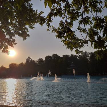 The Singing Fountains in Plovdiv, Bulgaria thumb