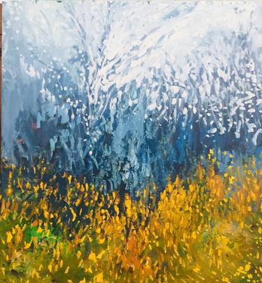 Original Expressionism Nature Painting by Emil Gilmutdinov