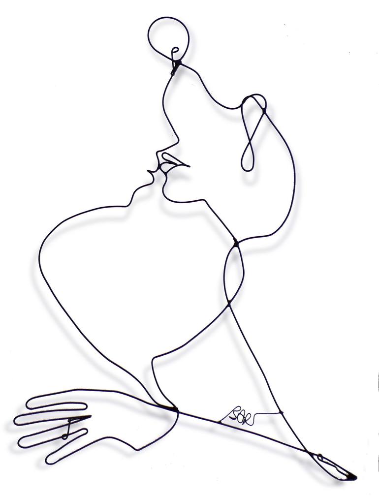 Original Love Sculpture by Bart Soutendijk