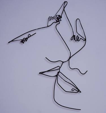 Lovers wire wall art #430 thumb