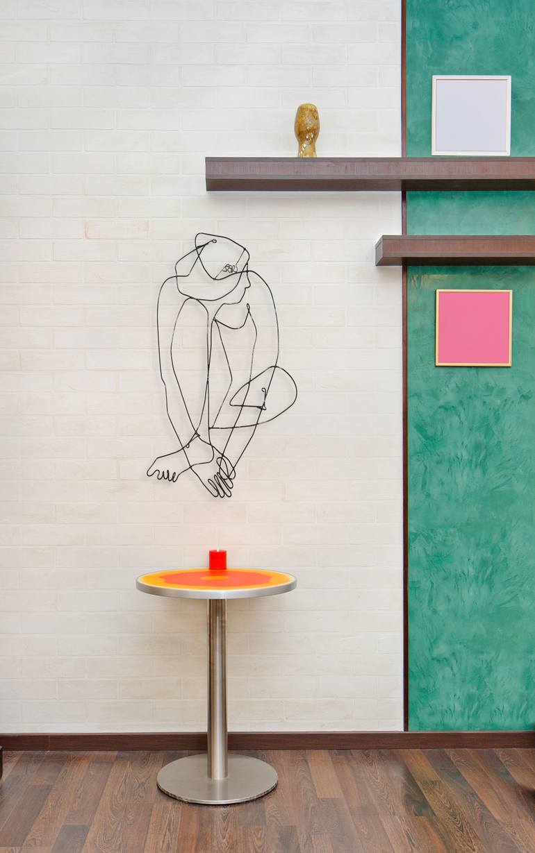 Original Minimalism Erotic Sculpture by Bart Soutendijk