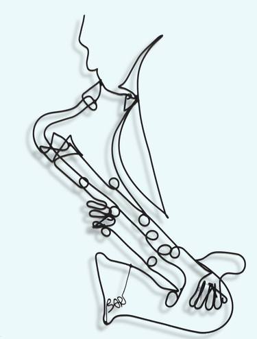 Jazz Saxophone Player #7644 thumb