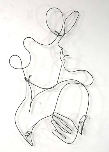 Saatchi Art Artist Bart Soutendijk; Sculpture, “The Kiss #7923” #art