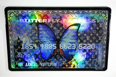 Blue Butterfly Express, Pop Art thumb