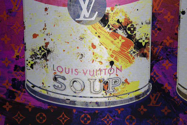 Louis Vuitton Campbells Soup on aluminum - Bisca