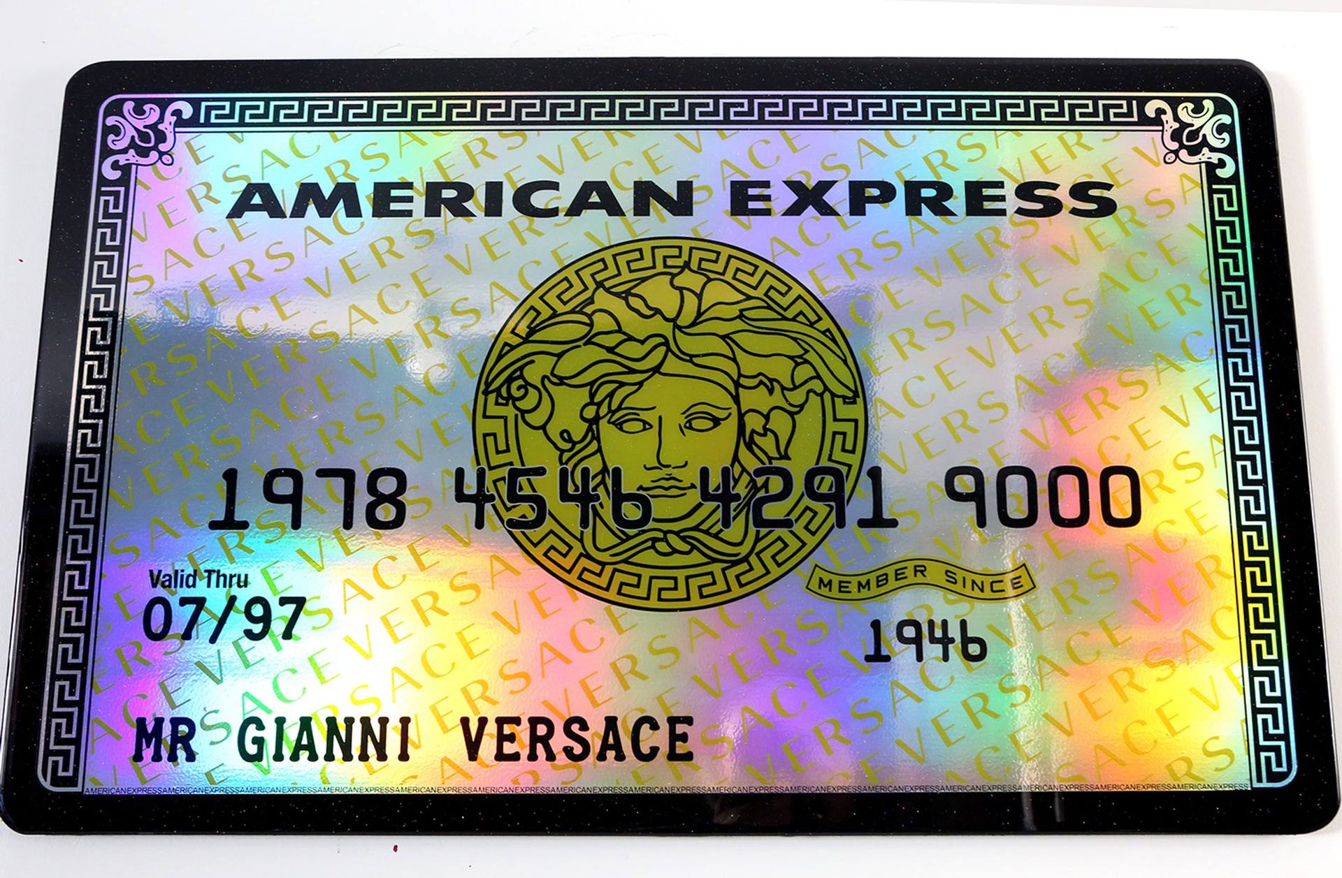 AMEX, Centurion, American Express, Luxury POP ART Mixed Media by Bisca Art